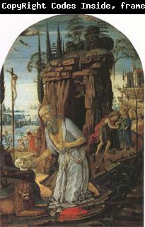 Jacopo di Arcangelo called jacopo del sellajo st Jerome in he Desert (mk05)